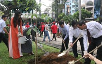 TP.HCM trồng cây, phát động xây dựng đô thị văn minh