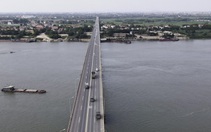 Cận cảnh cây cầu vượt sông Hồng dài hơn 5 km sau 9 năm vận hành khai thác
