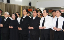 Lãnh đạo Đảng, Nhà nước viếng nguyên Trưởng Ban Tổ chức T.Ư Lê Phước Thọ