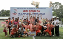 CLB Phóng viên Đời sống - Xã hội vô địch Giải bóng đá Press Cup 2023 khu vực phía Nam