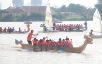 Thuyền buồm, thuyền đua quy tụ về Lễ hội Sông nước TP.HCM