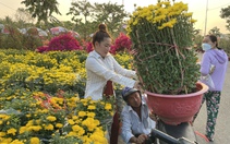 Có một chợ hoa xuân rặt miền Tây ở Sài Gòn, giá rẻ bất ngờ