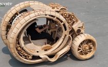  "Siêu xe" bằng gỗ được thiết kế từ trí tuệ nhân tạo AI