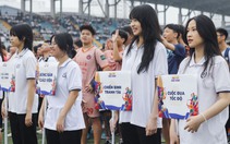 Hơn 4.000 học sinh Hà Nội tham gia thi đấu và cổ vũ tại đại hội thể thao