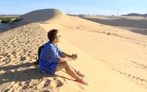 Một nơi ở Việt Nam có bãi cát bao la khiến khách cứ ngỡ sa mạc Ai Cập