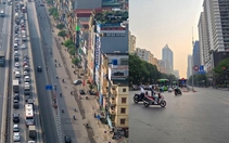 Đường Vành đai 3 trên cao tiếp tục ùn tắc, nội thành Hà Nội thông thoáng lạ thường