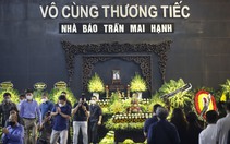 Lễ tang nhà báo Trần Mai Hạnh, người chứng kiến và viết bài tường thuật đầu tiên tại Dinh Độc Lập ngày 30/4/1975