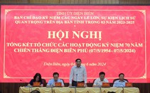 Tổng kết các hoạt động kỷ niệm 70 năm Chiến thắng Điện Biên Phủ - An toàn, chu đáo, hiệu quả