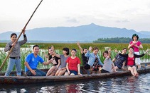 Đầm Trà Ổ nước ngọt tự nhiên có cá chình mun đặc sản Bình Định    