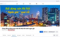 Loạn thông tin hội, nhóm mua bán nhà trên Facebook              