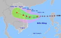 Áp thấp nhiệt đới đang mạnh lên thành bão số 4, giật cấp 10 tiến thẳng Quảng Bình - Đà Nẵng   