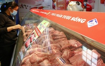 Giá thịt heo tại siêu thị ở TP.HCM giảm mạnh