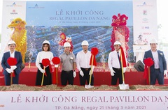 Đất Xanh Miền Trung phát triển dòng sản phẩm shophouse siêu sang chuẩn quốc tế Regal Pavillon
