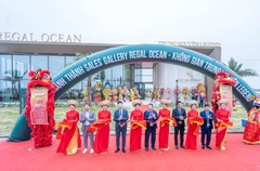 Quảng Bình: Đất Xanh Miền Trung chính thức ra mắt không gian Sales Gallery và tiện ích đầu tiên tại dự án Regal Ocean