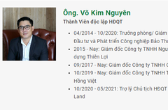Ông Võ Kim Nguyên xin từ nhiệm thành viên độc lập Hội đồng quản trị Angimex (AGM)