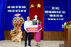 Agribank Chi nhánh tỉnh Khánh Hòa thực hiện nhiều chương trình an sinh xã hội cho giáo dục