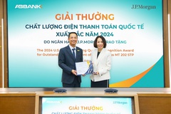 ABBANK được vinh danh ngân hàng có "Chất lượng điện Thanh toán quốc tế xuất sắc 2024"