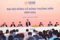 SHB tăng tốc chuyển đổi, lợi nhuận quý I cao nhất lịch sử, mục tiêu 2024 tăng 22% và chia cổ tức 18%