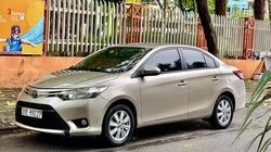 Toyota Vios số sàn chạy 5 vạn, màu vàng cát, rao bán giá khó tin