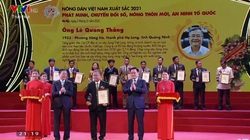 Video: Toàn cảnh Lễ tôn vinh 63 nông dân xuất sắc Việt Nam 2021