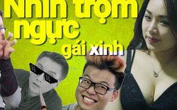 Cảm xúc khi nhìn trộm... ngực gái xinh!