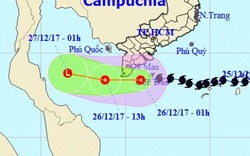 Biển Đông "nuốt chửng" bão Tembin, Nam Bộ thoát nạn mùa Giáng Sinh