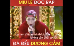 Miu Lê cool ngầu bất ngờ đọc rap để đá xéo Dương Cầm vì chê không biết hát quá nhiều 