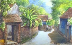 Một ngôi làng thuần nông có nhiều họa sỹ