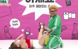 Video clip hài 18+ Đỏ mặt với Gameshow ăn chuối theo phong cách Hàn