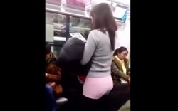 Video clip thương cảm cho cô gái đi tàu điện ngầm bị kiến cắn 'chỗ hiểm'