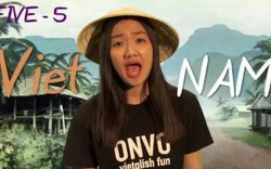 Cô gái đáng yêu dạy đếm số tiếng Việt siêu hài hước hút hàng triệu lượt xem