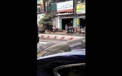 Thanh niên bị ô tô đâm và xe bus chèn qua tử vong thương tâm tại phố Lạc Trung