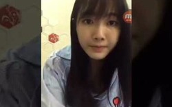 Hotgirl Jang mi vô tình để lộ "áo ngực" khi đang livestream