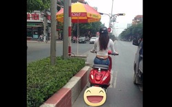 Cô gái để camera sau như này mới ngầu