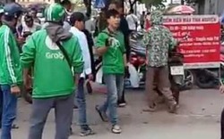 Clip: "500 anh em Grab đòi nợ máu" xe ôm truyền thống tại viện huyết học TW