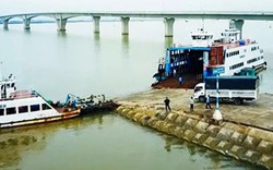 Cây cầu vượt biển xanh dài nhất Việt Nam dần hình thành