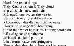 Truyện Kiều cho người... mất gốc Tiếng Anh