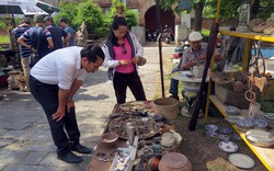 Độc đáo chợ phiên đồ xưa Đà thành 2017