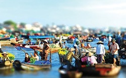 Chợ nổi miền Tây