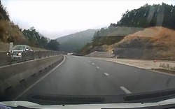Đánh lái "né" cháu bé bò lổm ngổm trên cao tốc Quảng Ninh, tài xế nói gì?