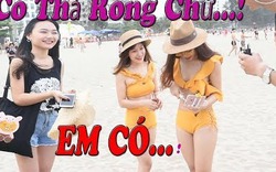 PHỎNG VẤN GÁI XINH THẢ RÔNG - BÃI BIỂN SẦM SƠN..?