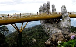 Cầu Vàng ở Đà Nẵng trong top 10 cây cầu độc lạ nhất thế giới