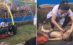 Cháu bé 4 tuổi đi bơi ở công viên nước Thanh Hà bị đuối nước đã tử vong, đình chỉ ngay hoạt động công viên