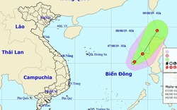 Xuất hiện áp thấp nhiệt đới, vùng biển Bình Thuận - Kiên Giang đề phòng giông lốc