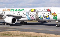 Sôi sùng sục vì máy bay Hello Kitty cực teen