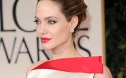 Son môi đỏ rực, Angelina Jolie sáng bừng thảm đỏ