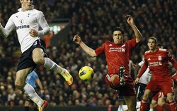 Liverpool chia điểm tẻ nhạt với Tottenham