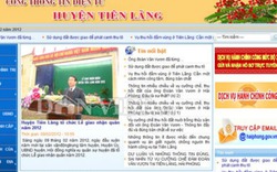 Cổng Thông tin điện tử Tiên Lãng im lặng bất thường