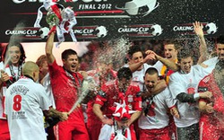 Ảnh đẹp: Khoảnh khắc Liverpool đăng quang Carling Cup