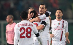 Ibra lập hat-trick, Milan hủy diệt Palermo
